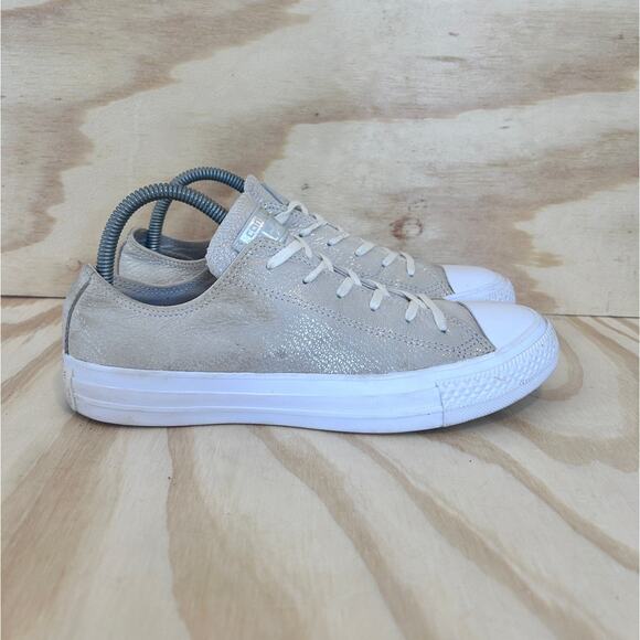 Converse All Star - CT Ox Sparkle Pale - Sneakers - Beige - Women's - 8 -559884C - Picture 1 of 9